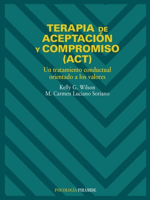cover image of Terapia de aceptación y compromiso (ACT)
